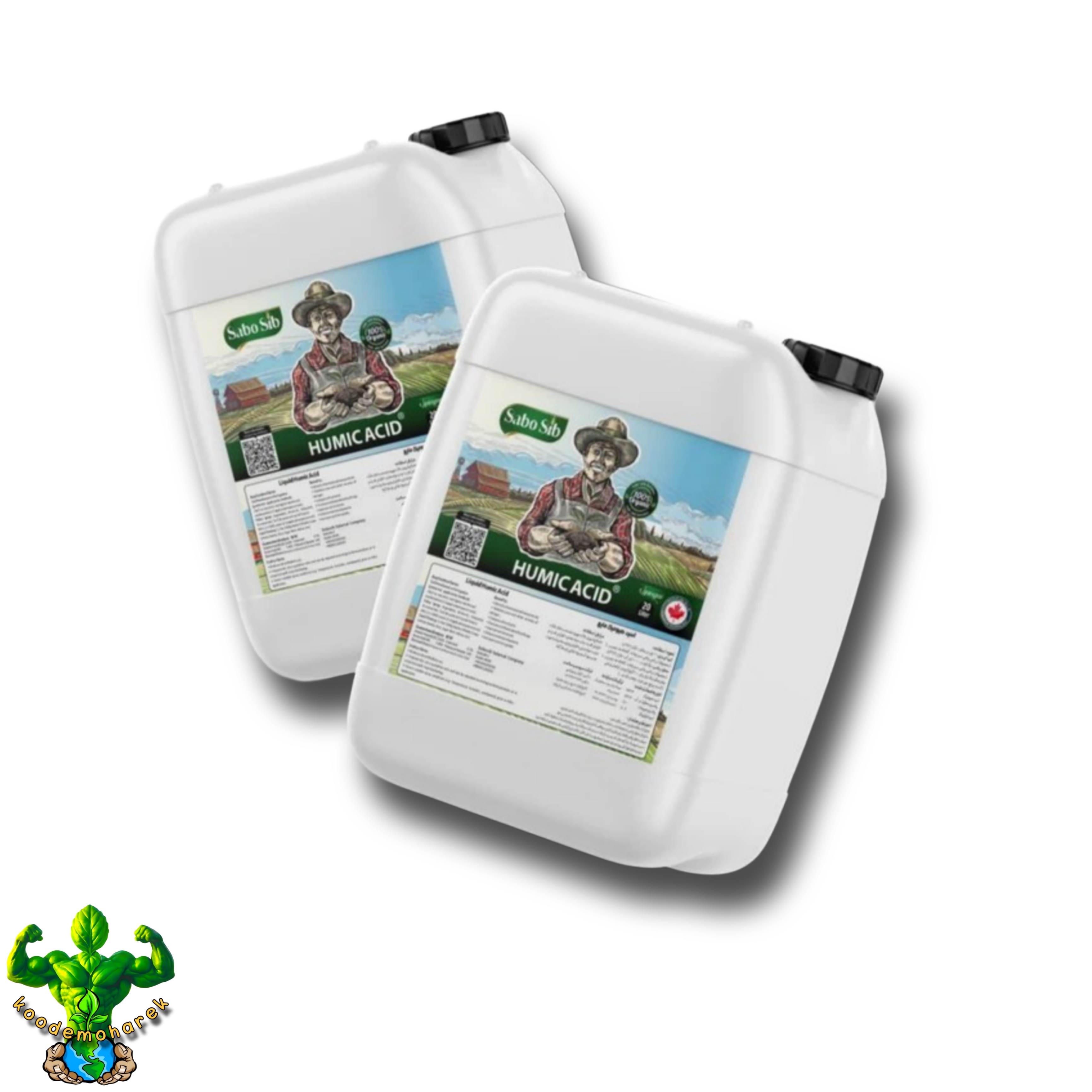 کود ارگانیک مایع هیومیک اسید سبوسیب ۲۰ لیتری