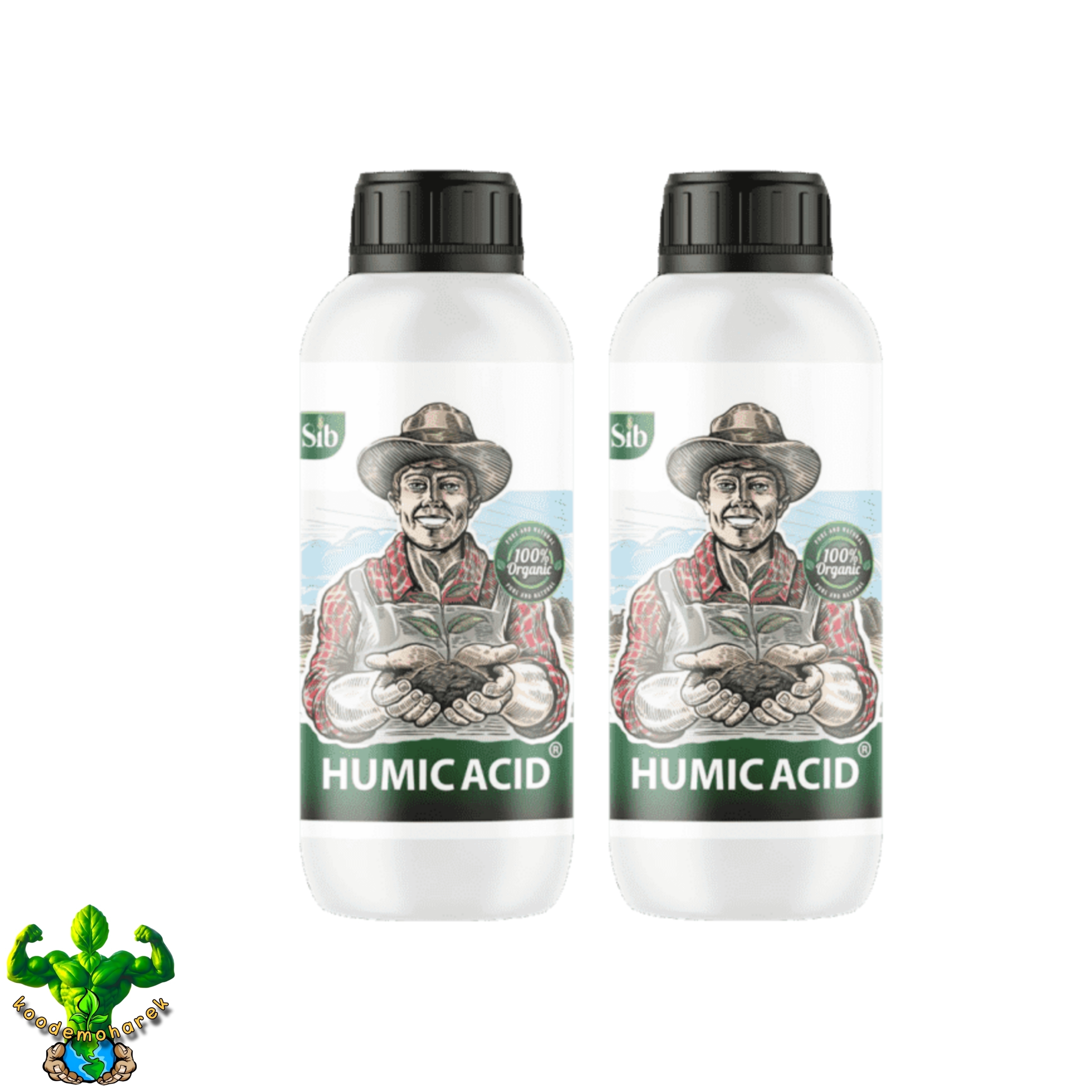 کود مایع هیومیک اسید سبوسیب ۱ لیتری